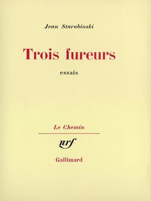 cover image of Trois fureurs